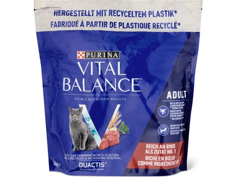 Achat Vital Balance Adult croquettes pour chats Boeuf céréales