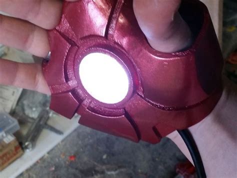 Here Again The Iron Man MK6 Glove With Repulsor The Glove Is Originaly