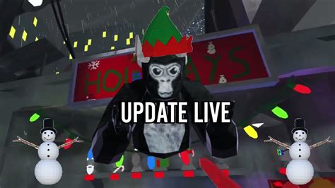 GORILLA TAG CHRISTMAS UPDATE WITH YOU COME JOIN YouTube