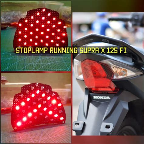 Jual Stoplamp Running Supra X Fi Mode Otomatis Model Panah