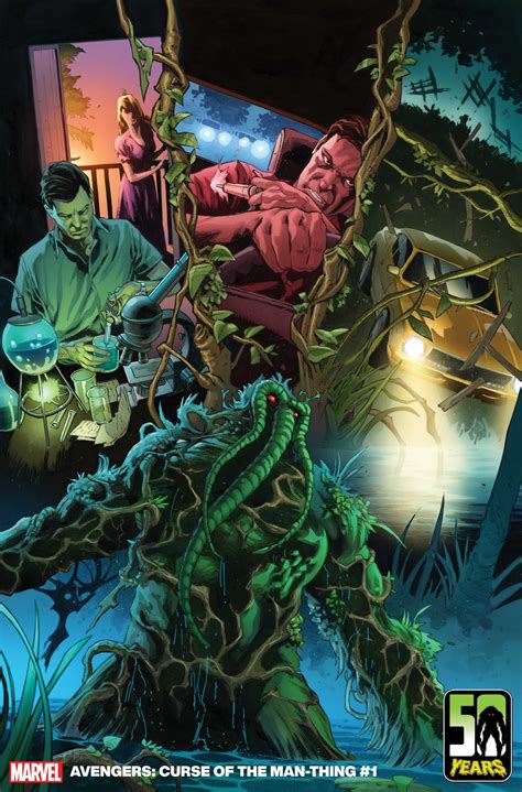 Avengers Curse Of The Man Thing Meet The Harrower Marvel