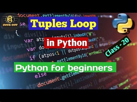 Python Bangla Tutorial Tuples Loop In Python Youtube