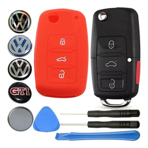 Carcasa Funda Silicon Llave Control Vw A4 Jetta Golf Beetle Envío gratis