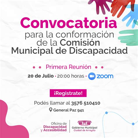 Convocatoria para la conformación de la Comisión Municipal de