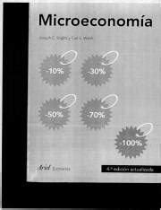 Actividad Microeconomia Stiglitz Y Walsh Pdf Microeconom A Joseph