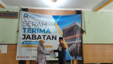 Pelantikan Dan Serah Terima Jabatan Struktural Di Lingkungan Yayasan