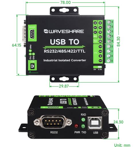 Ft Rnl Usb To Rs Ttl Interface Converter Industrial