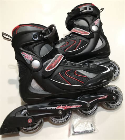 Bladerunner Pro 80 Inline Skates Adult Us Size 8 Rollerblades Abec 5