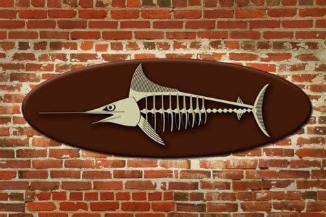 Swordfish 3d Puzzle Nautical T For Fisher Fishing Trophy Mdf Fish