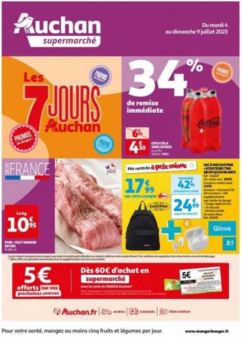 27 Semaine Week 04 7 2023 09 7 2023 Les 7 Jours Auchan Auchan