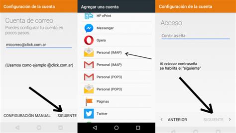 Como Configurar El Correo En Celulares Android Paso A Paso Click