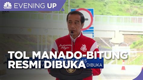 Tol Manado Bitung Ruas Danowudu Bitung Resmi Dibuka Youtube