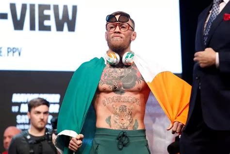 Conor Mcgregor Poses With Irish Tricolour On Instagram On The Flags