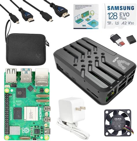 Vilros Kit Completo De Inicio Para Raspberry Pi 5 Con Carcasa De