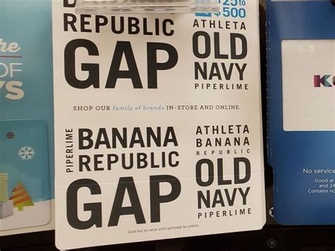 $50 Gap eGift Cards Only $40 | Use at Gap, Banana Republic, Old Navy, & Athleta