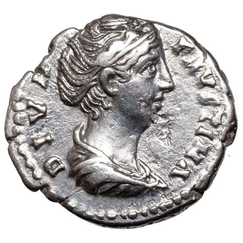 Roman Empire Faustina I Ad Ar Denarius Rom Catawiki