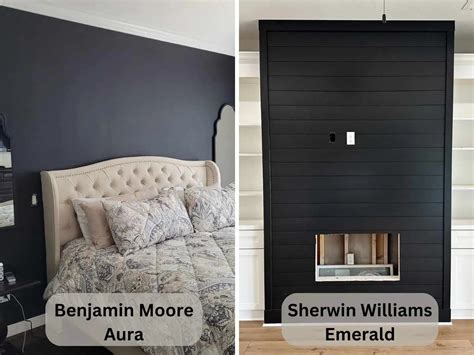 Benjamin Moore Aura Vs Sherwin Williams Emerald