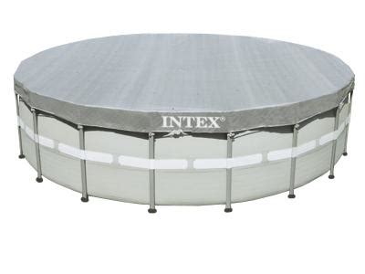 Bâche de protection INTEX pour piscine ronde 4m88 Couverture bâche