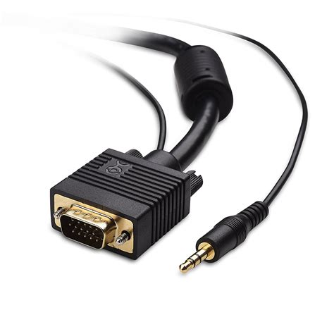 Cable Matters SVGA / VGA Cable with Audio (VGA / SVGA Monitor Cable ...