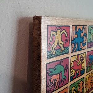 Impresi N De Keith Haring Gay Graffiti Regalo Para Cumplea Os Navidad Arte Gay Lgbt Cartel Etsy