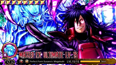 WELCOME TO THE META Madara Uchiha MAXED NEW EX Ultimate LV 15