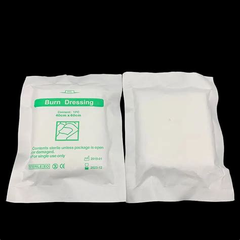 60 40cm Medical Burn Dressing Non Woven Burn Pad Wound Care Anti