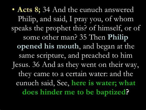 Acts 8 34 36 Follow Me Sayings Preaching Acts 8