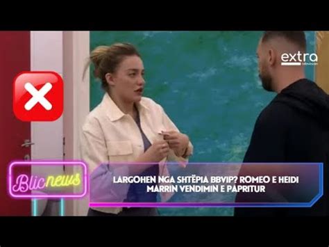 Largohen nga shtëpia BBVIP Romeo e Heidi marrin vendimin e papritur