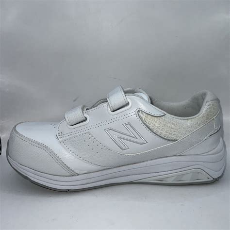 NEW BALANCE 928 V3 Walking Shoes WHITE LEATHER WW928H… - Gem