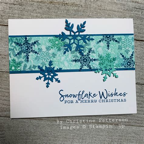 Stampin Up Snowflake Wishes