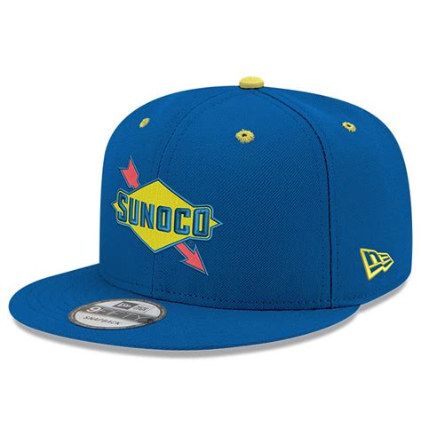 Mens Nascar New Era Royal Sunoco 9fifty Snapback Adjustable Hat