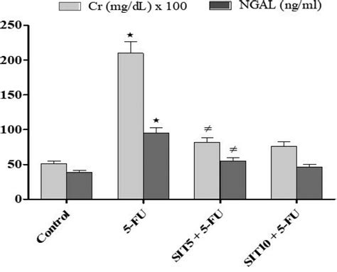 Kidney Protective Effect Of Sitagliptin In 5 Fluorouracil Challenged Rats