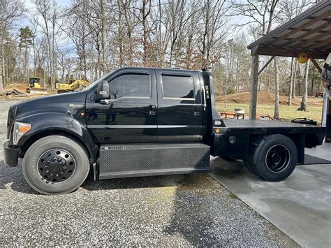 2008 Ford F 650 Xl Flatbed Truck 275hp Automatic For Sale 80217 Miles Athens Tn