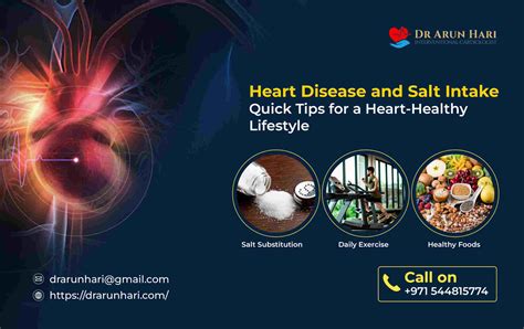 Heart Disease And Salt Intake Tips Dr Arun Hari