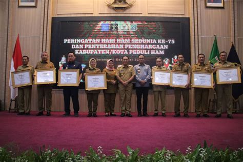 Delapan Kabupaten Kota Di Banten Dapat Penghargaan Peduli HAM ANTARA