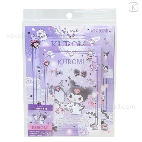 Japan Sanrio Letter Set Kuromi Dream Closet Kawaii Limited