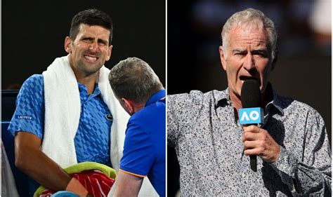 Australian Open News Djokovic Accused Of Faking Injury Mcenroe