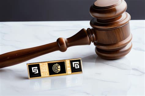 Premium Photo Bitcoin Legal Representationgavel And Crypto Concept