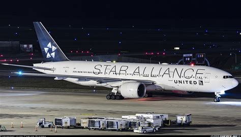 Boeing 777 224er Star Alliance United Airlines Aviation Photo