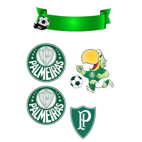 Topo Topper De Bolo Palmeiras Shopee Brasil