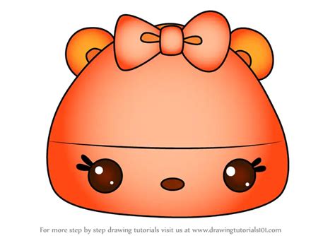 Step By Step How To Draw Orange Drop Gloss Up From Num Noms