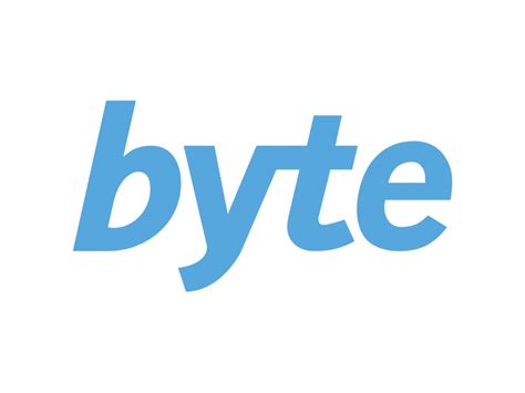 Byte Logo PNG Transparent Logo - Freepngdesign.com