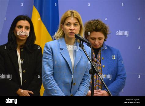 KYIV, UKRAINE - NOVEMBER 23, 2022 - Deputy Prime Minister for European ...