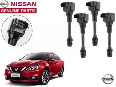 Kit 4 Bobinas Encendido Nissan Sentra 1 8 17 A 20 Original Envío gratis