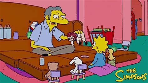 The Simpsons S E Moe Baby Blues Review Youtube