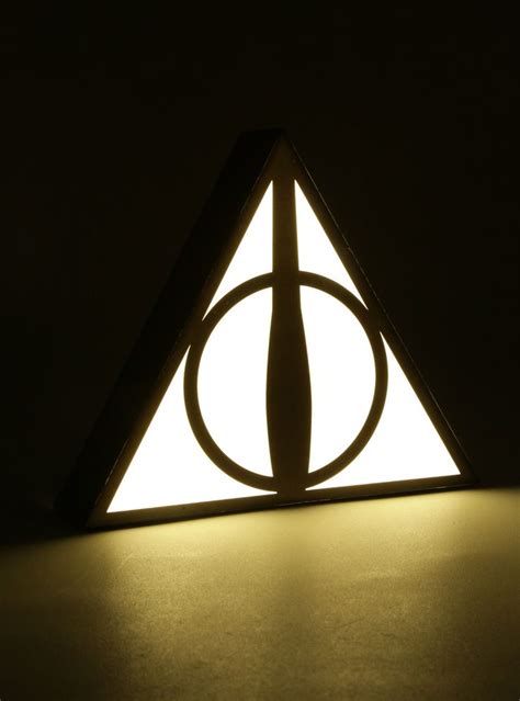 Harry Potter Deathly Hallows Led Desk Lamp Led Desk Lamp Desk Lamp