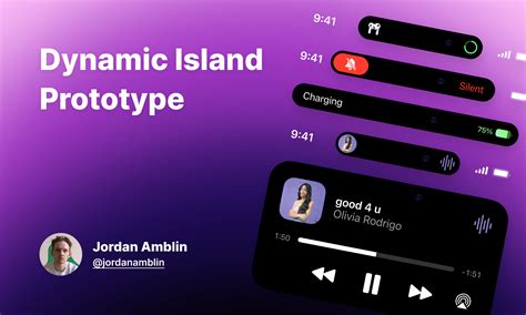 Dynamic Island - Animation Prototype | Figma