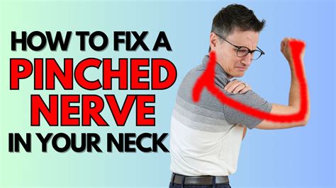 How To Fix A Pinched Nerve In Your Neck Shoulder Blade Nerve