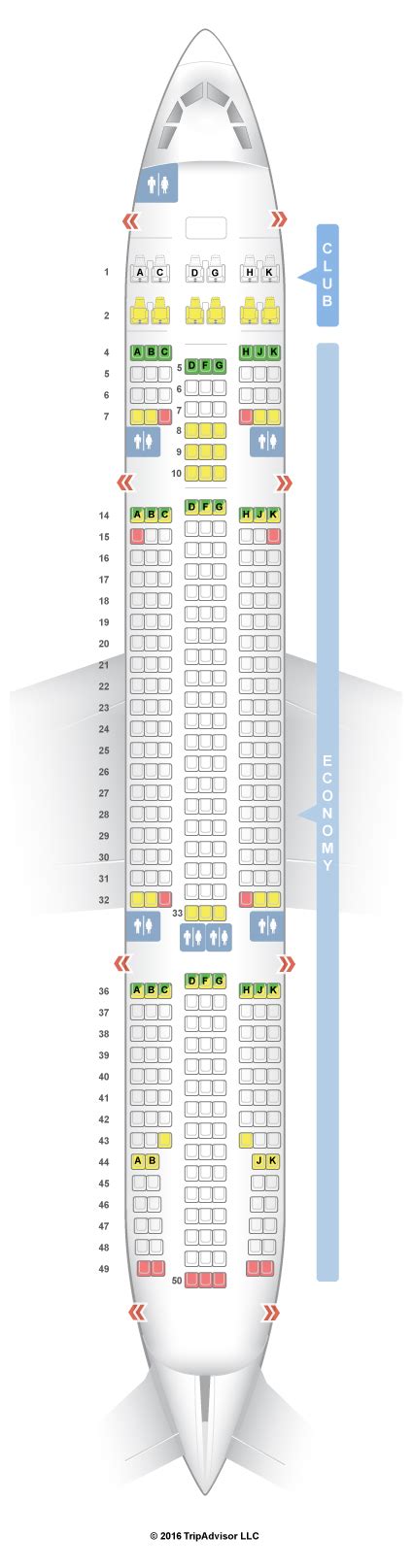 Seatguru Seat Map Air Transat Airbus A New Business