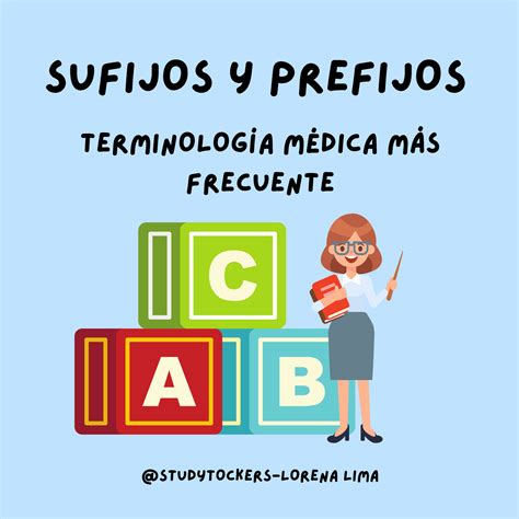 Sufijos Y Prefijos Terminologia M Dica Sufijos Y Prefijos